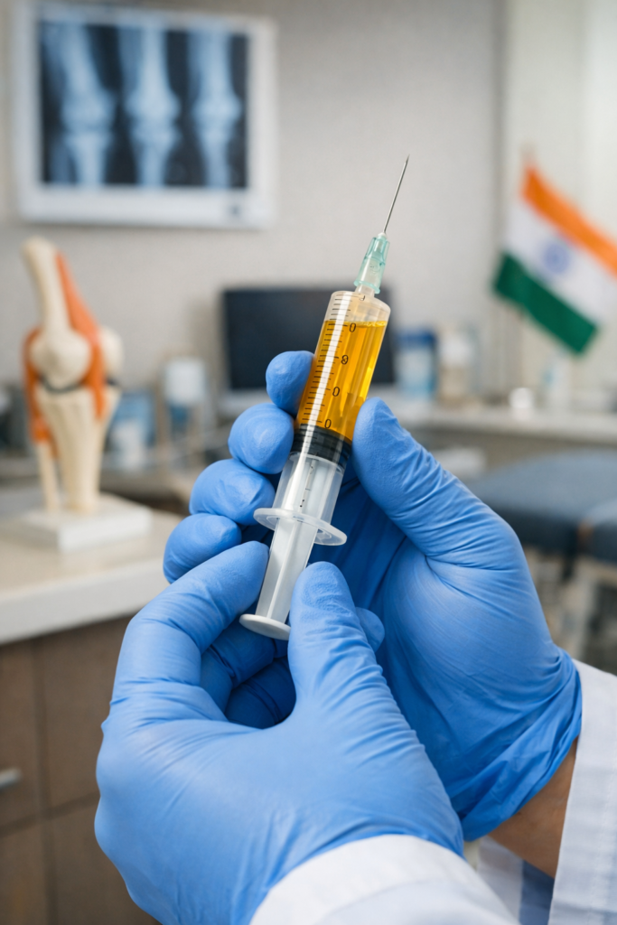 PRP therapy for non-surgical sports injury treatment in Gurgaon.